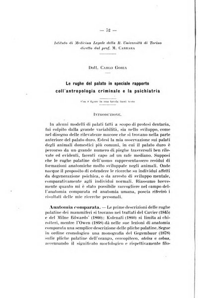 Archivio di antropologia criminale, psichiatria e medicina legale organo ufficiale della Associazione italiana di medicina legale e delle assicurazioni