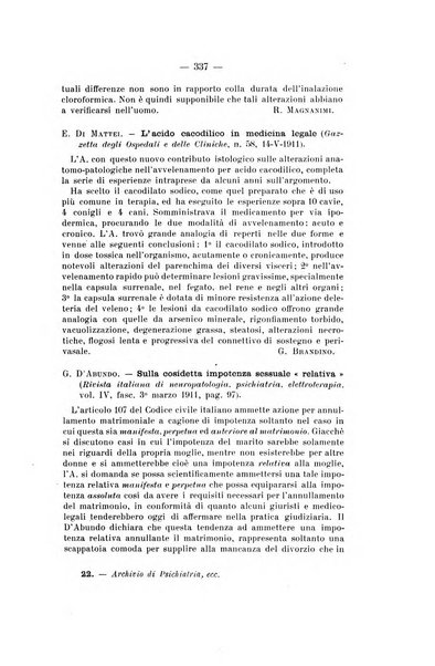 Archivio di antropologia criminale, psichiatria e medicina legale organo ufficiale della Associazione italiana di medicina legale e delle assicurazioni