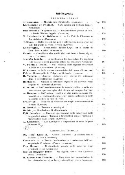 Archivio di antropologia criminale, psichiatria e medicina legale organo ufficiale della Associazione italiana di medicina legale e delle assicurazioni