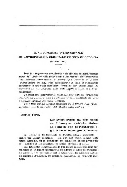 Archivio di antropologia criminale, psichiatria e medicina legale organo ufficiale della Associazione italiana di medicina legale e delle assicurazioni