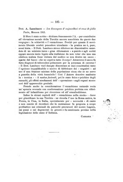 Archivio di antropologia criminale, psichiatria e medicina legale organo ufficiale della Associazione italiana di medicina legale e delle assicurazioni