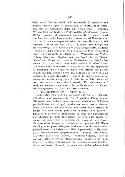 Archivio di antropologia criminale, psichiatria e medicina legale organo ufficiale della Associazione italiana di medicina legale e delle assicurazioni