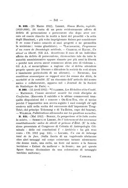 Archivio di antropologia criminale, psichiatria e medicina legale organo ufficiale della Associazione italiana di medicina legale e delle assicurazioni