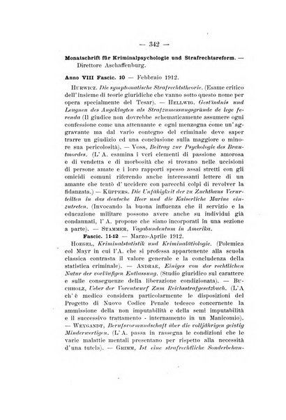 Archivio di antropologia criminale, psichiatria e medicina legale organo ufficiale della Associazione italiana di medicina legale e delle assicurazioni