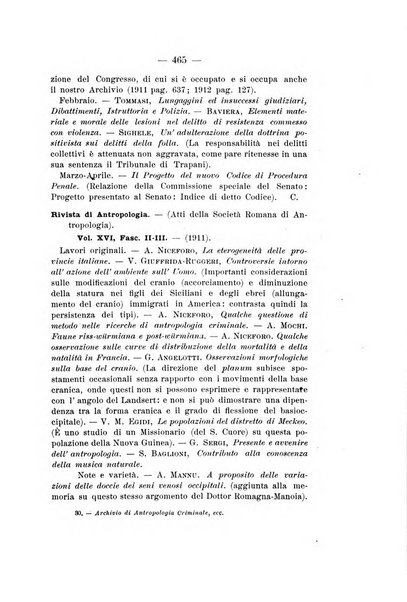 Archivio di antropologia criminale, psichiatria e medicina legale organo ufficiale della Associazione italiana di medicina legale e delle assicurazioni