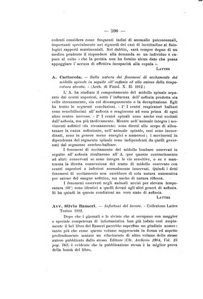 Archivio di antropologia criminale, psichiatria e medicina legale organo ufficiale della Associazione italiana di medicina legale e delle assicurazioni