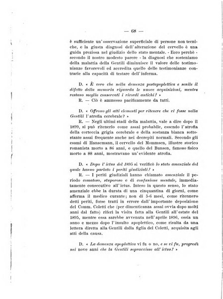 Archivio di antropologia criminale, psichiatria e medicina legale organo ufficiale della Associazione italiana di medicina legale e delle assicurazioni