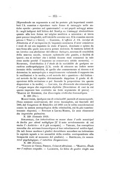 Archivio di antropologia criminale, psichiatria e medicina legale organo ufficiale della Associazione italiana di medicina legale e delle assicurazioni