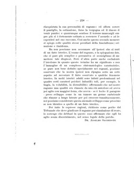 Archivio di antropologia criminale, psichiatria e medicina legale organo ufficiale della Associazione italiana di medicina legale e delle assicurazioni