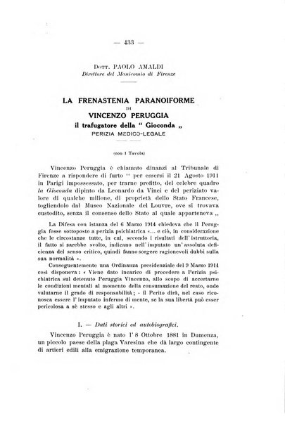 Archivio di antropologia criminale, psichiatria e medicina legale organo ufficiale della Associazione italiana di medicina legale e delle assicurazioni