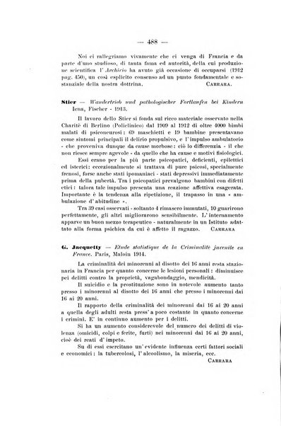 Archivio di antropologia criminale, psichiatria e medicina legale organo ufficiale della Associazione italiana di medicina legale e delle assicurazioni