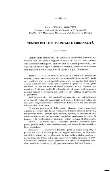 Archivio di antropologia criminale, psichiatria e medicina legale organo ufficiale della Associazione italiana di medicina legale e delle assicurazioni