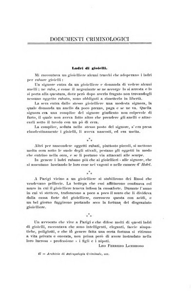 Archivio di antropologia criminale, psichiatria e medicina legale organo ufficiale della Associazione italiana di medicina legale e delle assicurazioni