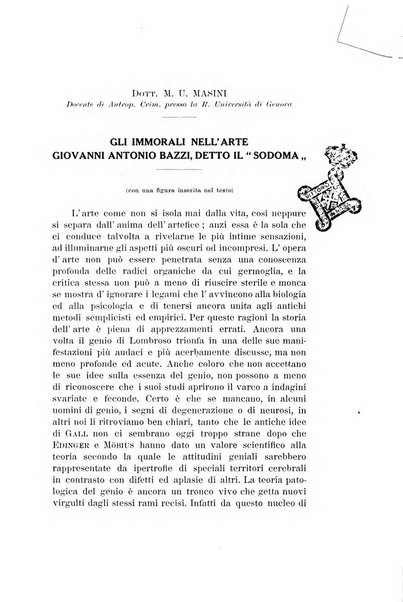 Archivio di antropologia criminale, psichiatria e medicina legale organo ufficiale della Associazione italiana di medicina legale e delle assicurazioni