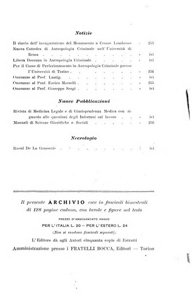 Archivio di antropologia criminale, psichiatria e medicina legale organo ufficiale della Associazione italiana di medicina legale e delle assicurazioni