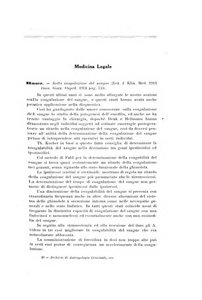 Archivio di antropologia criminale, psichiatria e medicina legale organo ufficiale della Associazione italiana di medicina legale e delle assicurazioni