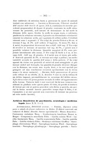 Archivio di antropologia criminale, psichiatria e medicina legale organo ufficiale della Associazione italiana di medicina legale e delle assicurazioni