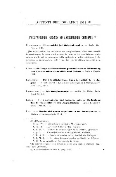 Archivio di antropologia criminale, psichiatria e medicina legale organo ufficiale della Associazione italiana di medicina legale e delle assicurazioni