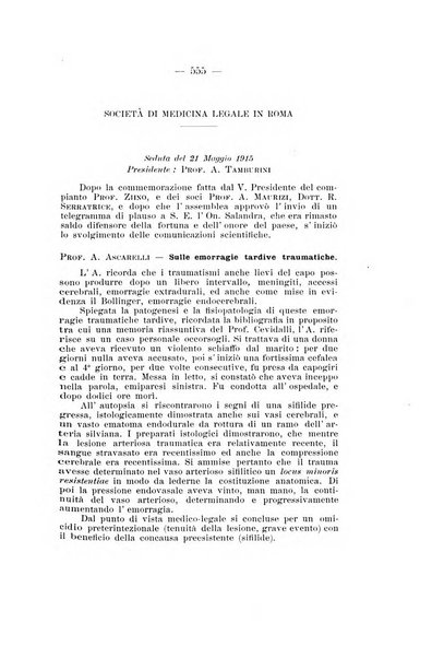 Archivio di antropologia criminale, psichiatria e medicina legale organo ufficiale della Associazione italiana di medicina legale e delle assicurazioni