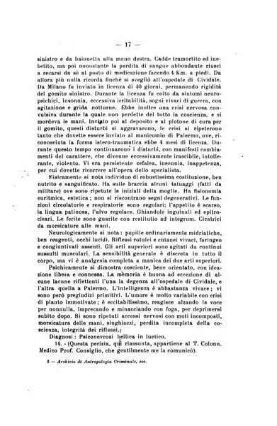 Archivio di antropologia criminale, psichiatria e medicina legale organo ufficiale della Associazione italiana di medicina legale e delle assicurazioni