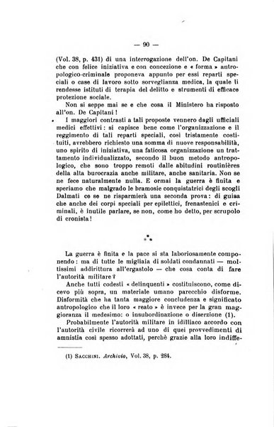 Archivio di antropologia criminale, psichiatria e medicina legale organo ufficiale della Associazione italiana di medicina legale e delle assicurazioni