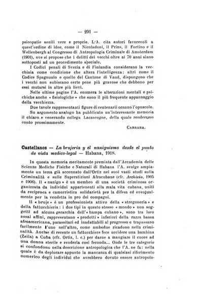 Archivio di antropologia criminale, psichiatria e medicina legale organo ufficiale della Associazione italiana di medicina legale e delle assicurazioni