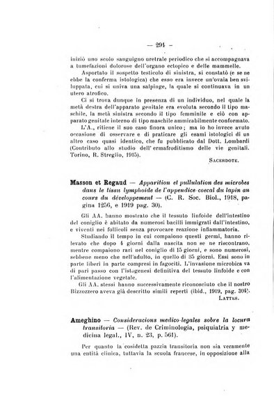 Archivio di antropologia criminale, psichiatria e medicina legale organo ufficiale della Associazione italiana di medicina legale e delle assicurazioni