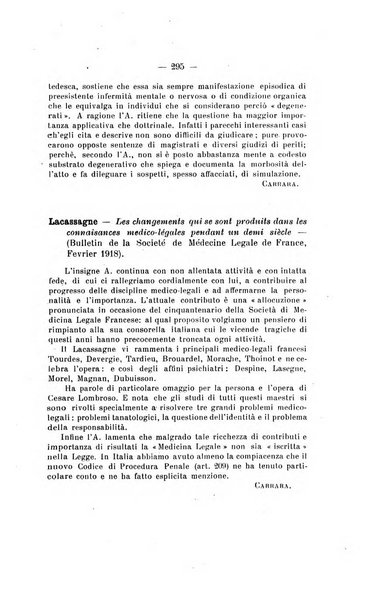 Archivio di antropologia criminale, psichiatria e medicina legale organo ufficiale della Associazione italiana di medicina legale e delle assicurazioni