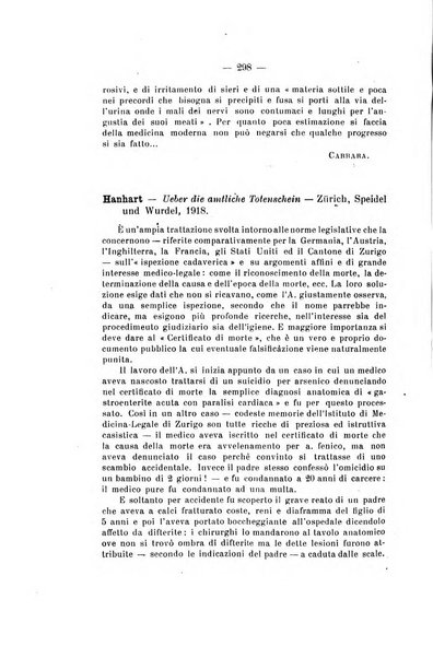 Archivio di antropologia criminale, psichiatria e medicina legale organo ufficiale della Associazione italiana di medicina legale e delle assicurazioni