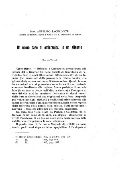 Archivio di antropologia criminale, psichiatria e medicina legale organo ufficiale della Associazione italiana di medicina legale e delle assicurazioni