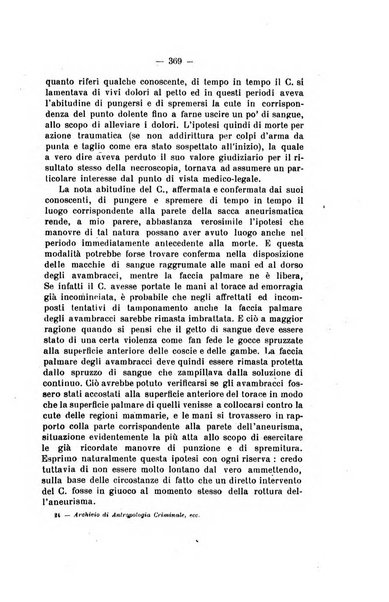 Archivio di antropologia criminale, psichiatria e medicina legale organo ufficiale della Associazione italiana di medicina legale e delle assicurazioni