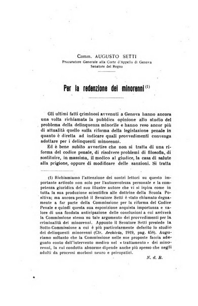 Archivio di antropologia criminale, psichiatria e medicina legale organo ufficiale della Associazione italiana di medicina legale e delle assicurazioni