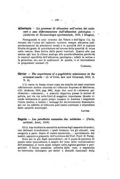 Archivio di antropologia criminale, psichiatria e medicina legale organo ufficiale della Associazione italiana di medicina legale e delle assicurazioni