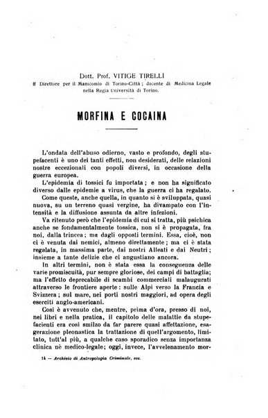 Archivio di antropologia criminale, psichiatria e medicina legale organo ufficiale della Associazione italiana di medicina legale e delle assicurazioni