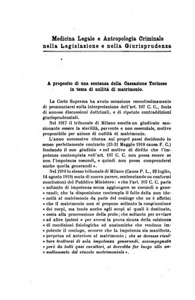 Archivio di antropologia criminale, psichiatria e medicina legale organo ufficiale della Associazione italiana di medicina legale e delle assicurazioni