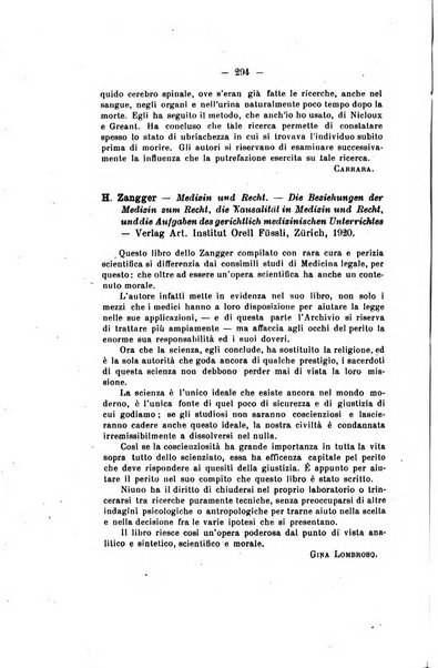 Archivio di antropologia criminale, psichiatria e medicina legale organo ufficiale della Associazione italiana di medicina legale e delle assicurazioni