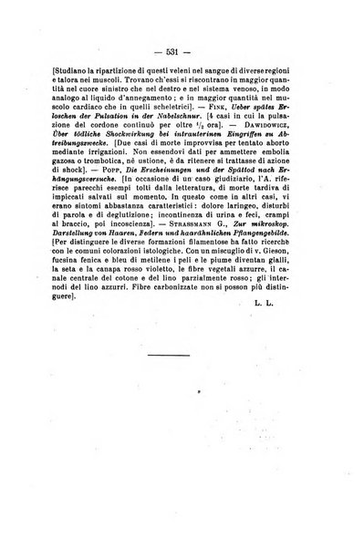 Archivio di antropologia criminale, psichiatria e medicina legale organo ufficiale della Associazione italiana di medicina legale e delle assicurazioni