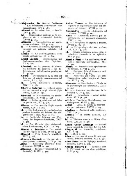 Archivio di antropologia criminale, psichiatria e medicina legale organo ufficiale della Associazione italiana di medicina legale e delle assicurazioni