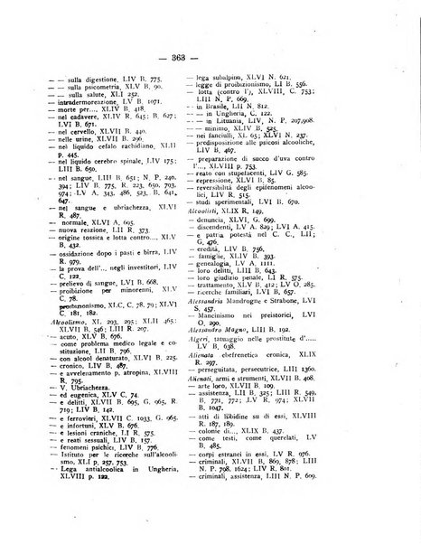 Archivio di antropologia criminale, psichiatria e medicina legale organo ufficiale della Associazione italiana di medicina legale e delle assicurazioni