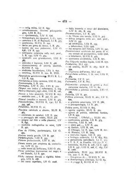 Archivio di antropologia criminale, psichiatria e medicina legale organo ufficiale della Associazione italiana di medicina legale e delle assicurazioni