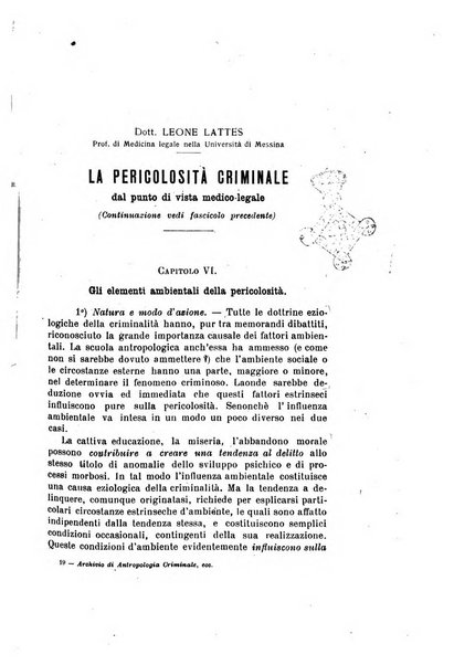 Archivio di antropologia criminale, psichiatria e medicina legale organo ufficiale della Associazione italiana di medicina legale e delle assicurazioni