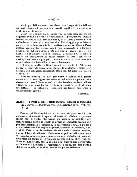 Archivio di antropologia criminale, psichiatria e medicina legale organo ufficiale della Associazione italiana di medicina legale e delle assicurazioni