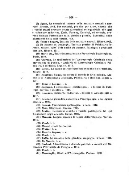 Archivio di antropologia criminale, psichiatria e medicina legale organo ufficiale della Associazione italiana di medicina legale e delle assicurazioni