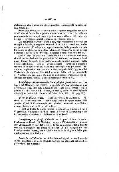 Archivio di antropologia criminale, psichiatria e medicina legale organo ufficiale della Associazione italiana di medicina legale e delle assicurazioni