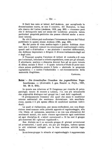 Archivio di antropologia criminale, psichiatria e medicina legale organo ufficiale della Associazione italiana di medicina legale e delle assicurazioni