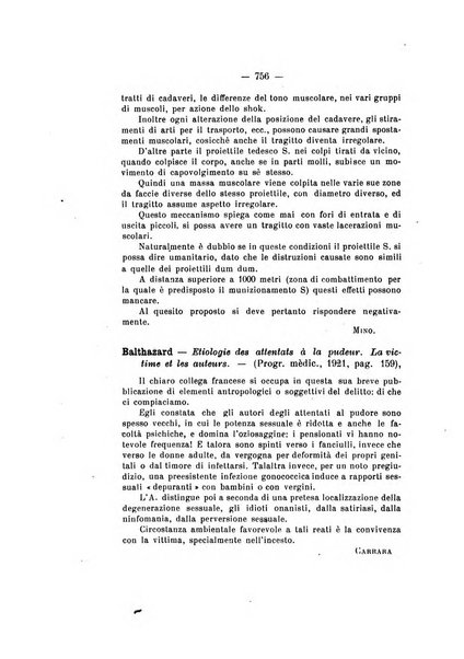 Archivio di antropologia criminale, psichiatria e medicina legale organo ufficiale della Associazione italiana di medicina legale e delle assicurazioni