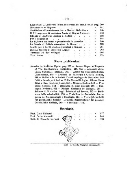 Archivio di antropologia criminale, psichiatria e medicina legale organo ufficiale della Associazione italiana di medicina legale e delle assicurazioni