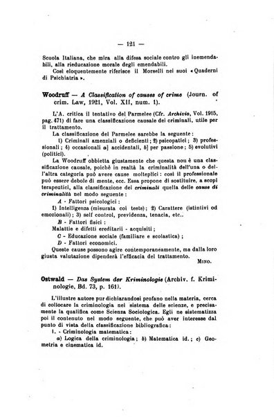 Archivio di antropologia criminale, psichiatria e medicina legale organo ufficiale della Associazione italiana di medicina legale e delle assicurazioni