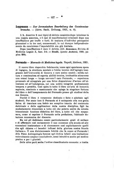 Archivio di antropologia criminale, psichiatria e medicina legale organo ufficiale della Associazione italiana di medicina legale e delle assicurazioni