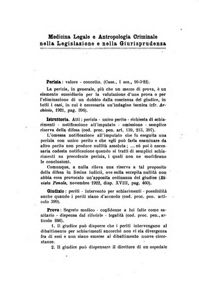 Archivio di antropologia criminale, psichiatria e medicina legale organo ufficiale della Associazione italiana di medicina legale e delle assicurazioni